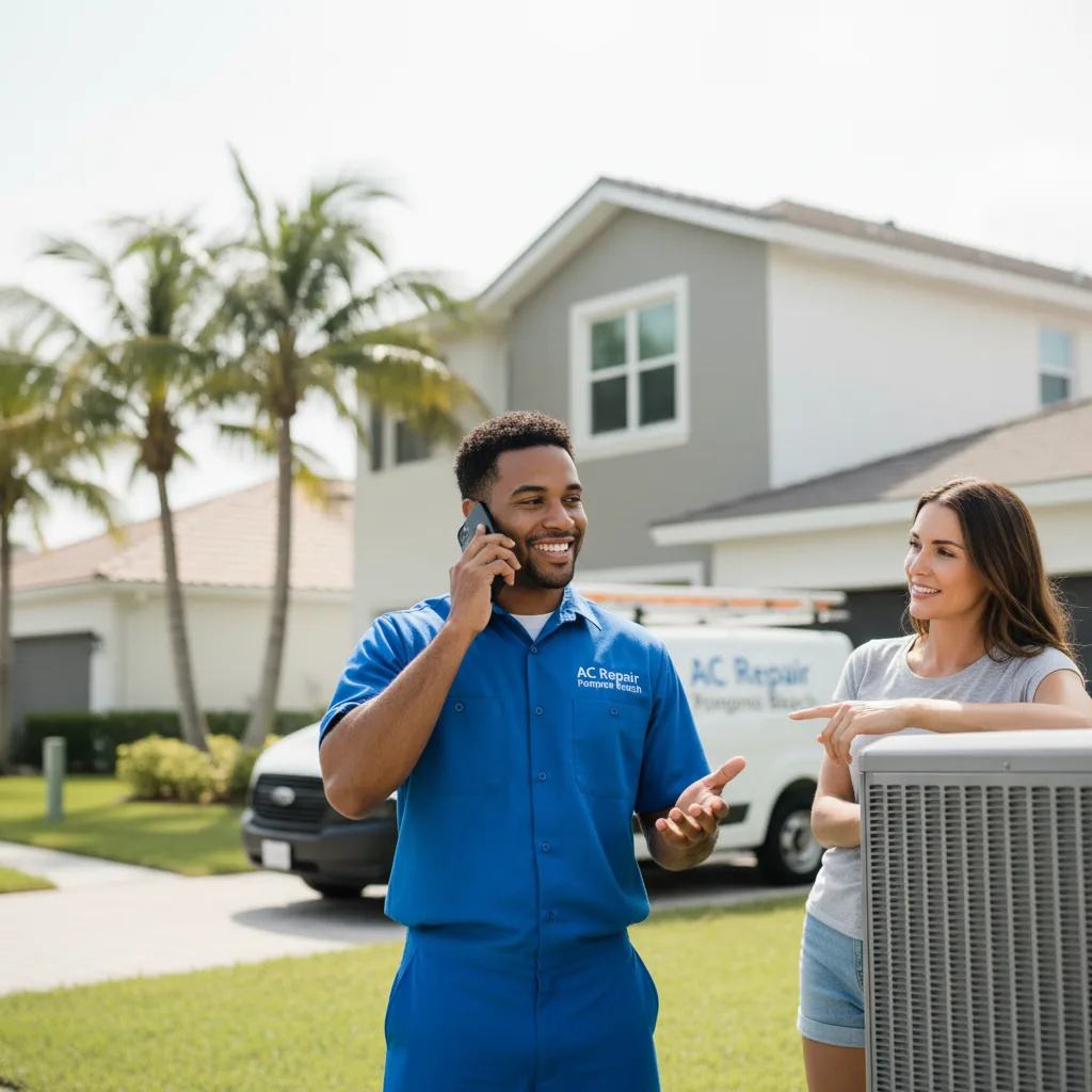 AC Repair Pompano Beach customer support in Del Rey